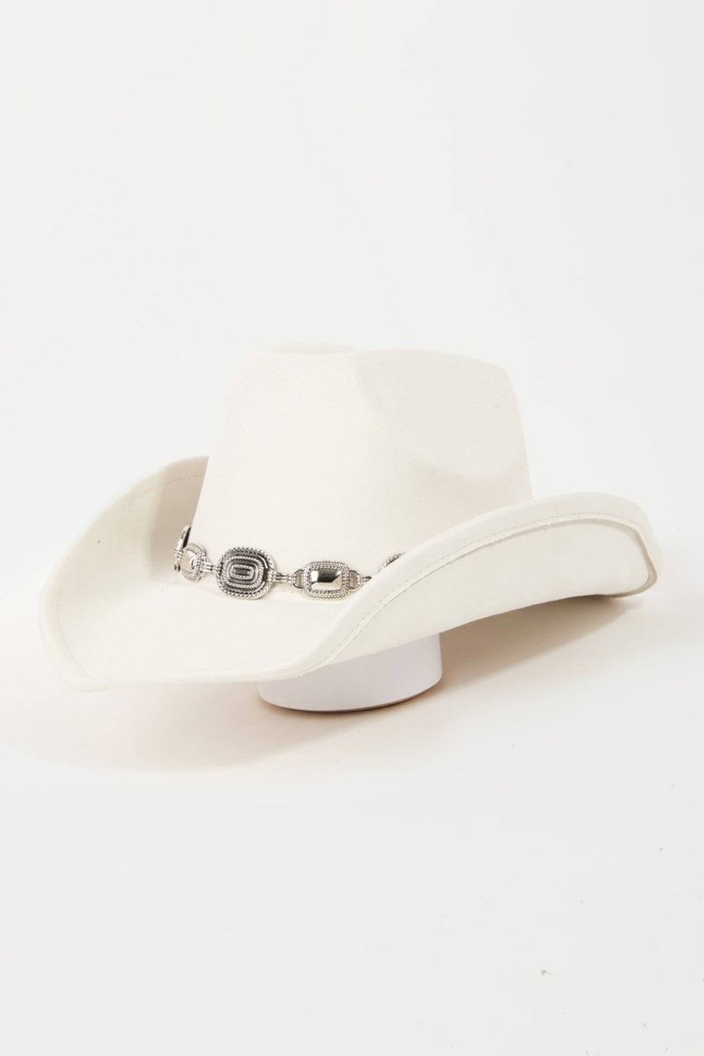 Fame Metal Trim Cowboy Hat